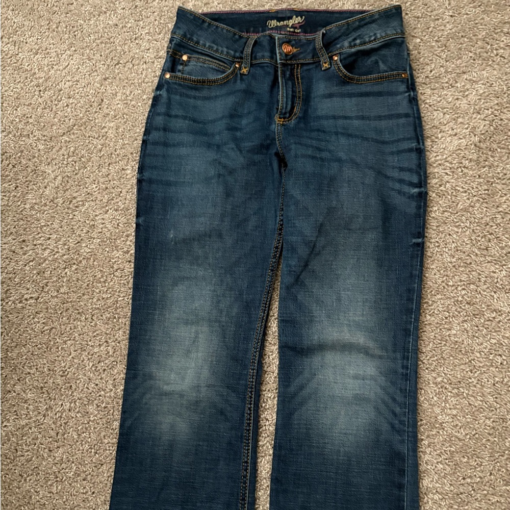 Wrangler Women’s Dark Blue Bootcut jeans